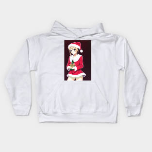 Santa Girl Kids Hoodie